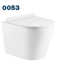 Унитаз подвесной Azario Teramo круглый