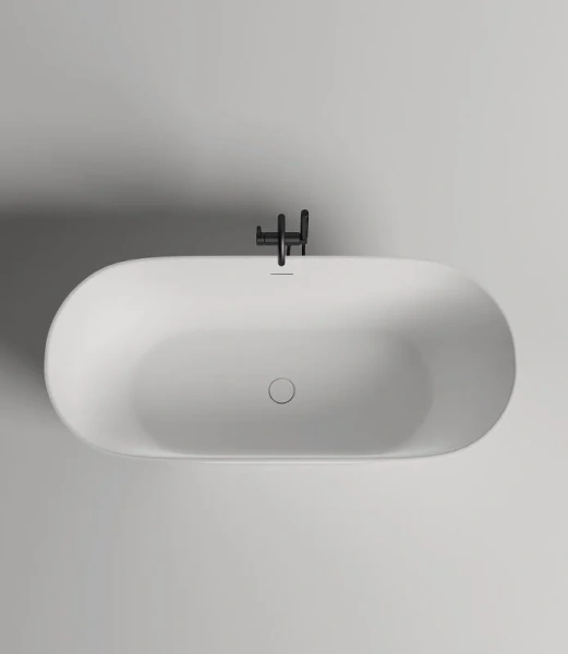 Ванна из искусственного камня Salini Mona 180x80 см RAL полностью 102921MF (детальная фотография), 180x80 см