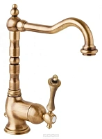 Смеситель для раковины Cezares Margot бронза, ручка металл