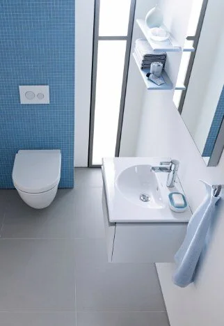 Унитаз подвесной 370х620 мм Duravit Darling New 2544090000 (детальная фотография), подвесные