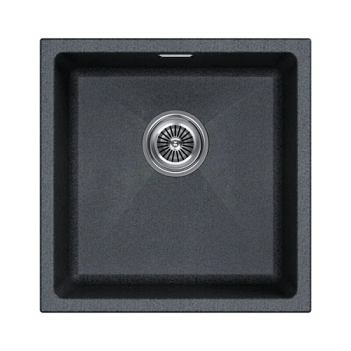 Мойка для кухни Paulmark Lumi 45 см графит - фото 1