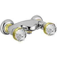 Смеситель для душа Migliore Axo Swarovski хром/золото