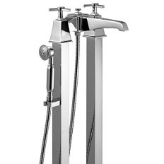 Смеситель для ванны с ножками, лейкой и шлангом Devon&Devon Time 2TIME235