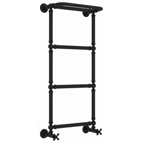 Полотенцесушитель водяной Сунержа Ренессанс 40х96 см черный матовый - фото 9