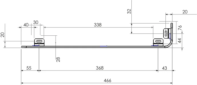 Полотенцедержатель Ravak Balance белый X000001376 (детальная фотография), в наличии index_1