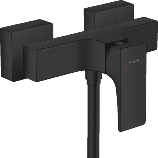 Смеситель для душа Hansgrohe Metropol черный матовый 32560670 (детальная фотография)