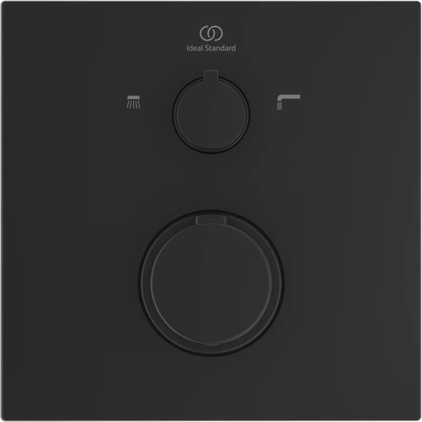Смеситель для душа Ideal Standard Ceratherm C100 черный матовый A7522XG (детальная фотография), современные, hi-tech