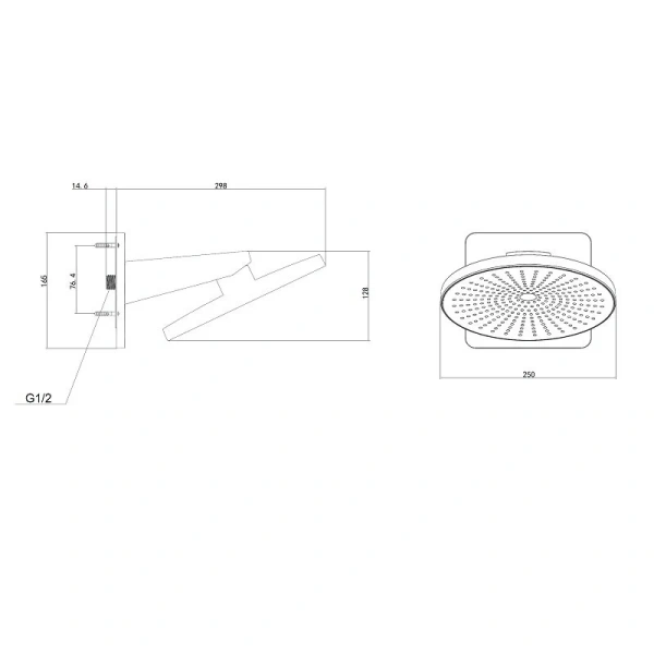 Душевой комплект Vincea Inspire хром VSFW-3I22MT5CH (детальная фотография) index_1