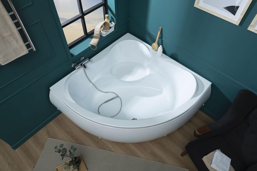 Ванна акриловая Aquanet Malta 00204003 150х150 см (детальная фотография), 150 см