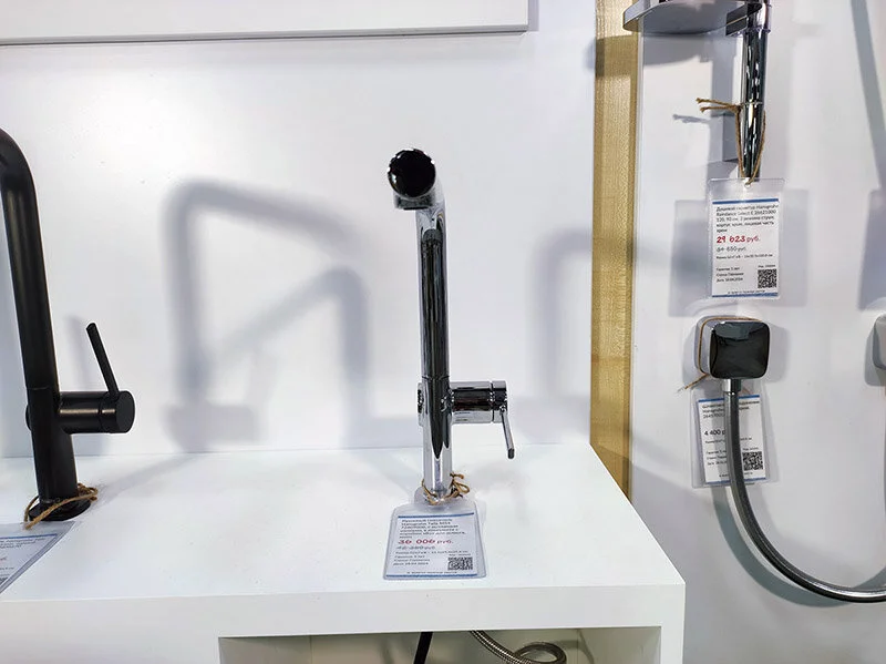 Смеситель для кухни Hansgrohe Talis M54 хром 72809000 (детальная фотография), с 1 монтажным отверстием