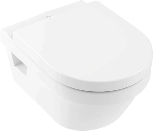 Унитаз подвесной Villeroy & Boch Omnia Architectura альпийский белый без грязеотталкивающего покрытия - фото 9