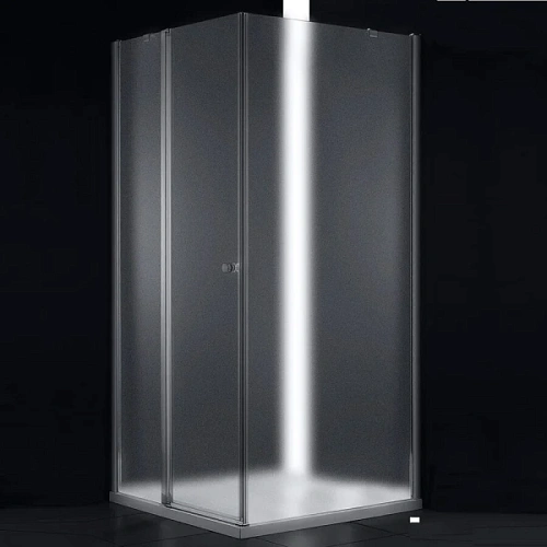 Душевой уголок Cezares Elena 90x90 см стекло рифленое левосторонний - фото 2