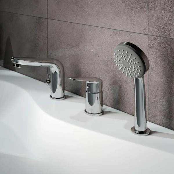 Смеситель для ванны IDDIS Torr на борт TORSB30i07 (детальная фотография), для ванны