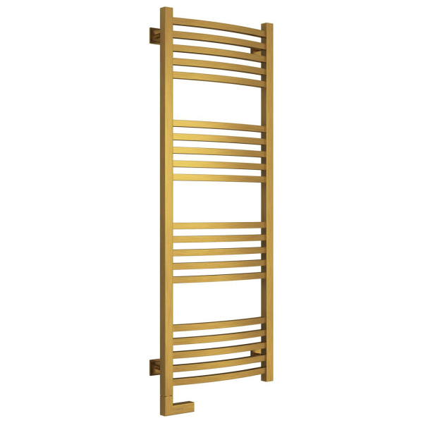 Полотенцесушитель электрический Сунержа Аркус 2.0 120х40 см состаренная латунь, тэн левый 051-5604-1240 (детальная фотография)