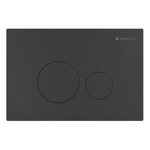 Унитаз с инсталляцией Aqueduto CONE клавиша черная матовая AQDS188 (детальная фотография) index_1