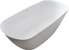 Ванна из искусственного камня Riho Bilo 165x77 см белая