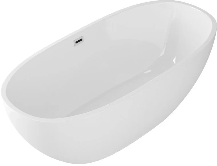 Ванна акриловая Grossman 170x80 см белая GR-1701 (детальная фотография), акриловые