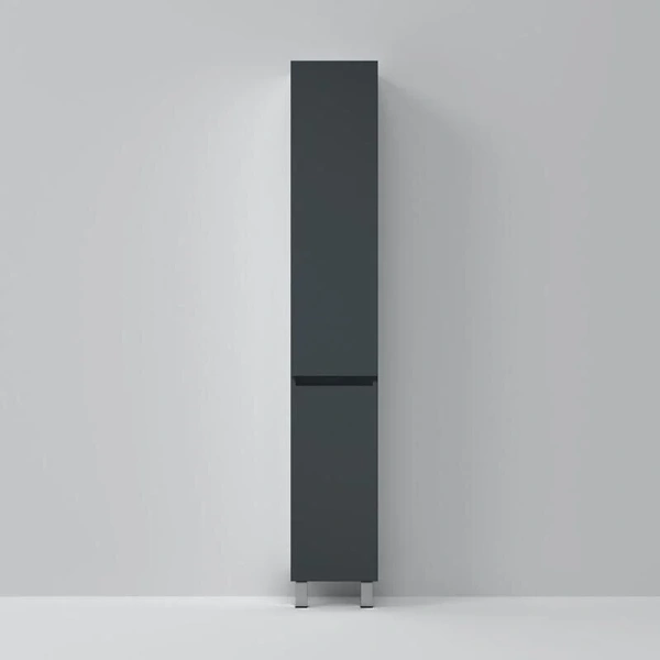 Шкаф-пенал напольный Am.Pm Gem S 30 см графит матовый M91CSR0306GM (детальная фотография), 30 см