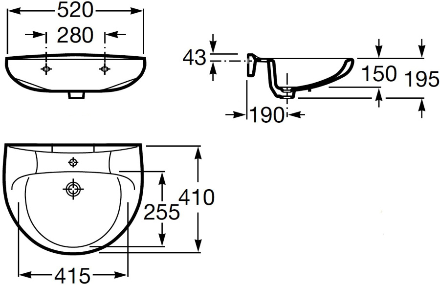 Схема (детальная фотография), в форме чаши