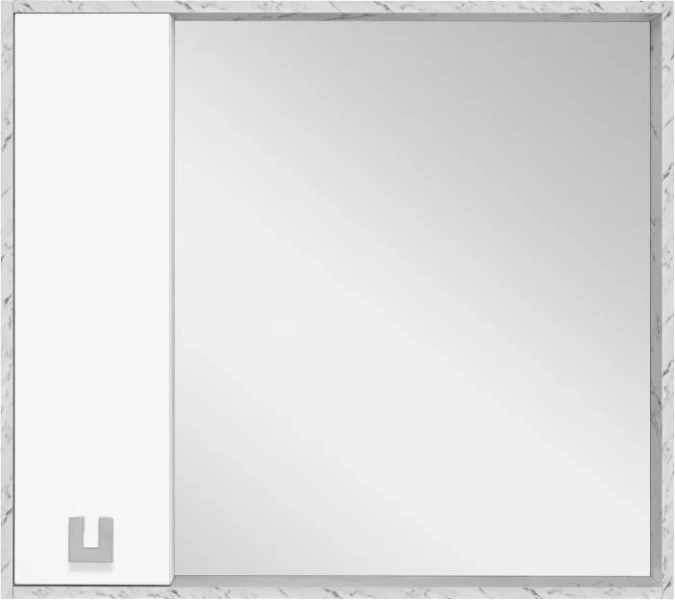 Зеркальный шкаф Misty Мия П-Ми03090 90 см прямоугольный (детальная фотография)