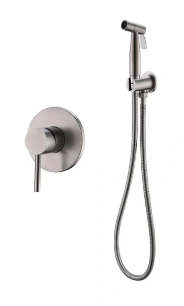 Гигиенический душ со смесителем BelBagno Etna однорычажный ETNA-SET-HGN-IN (детальная фотография)