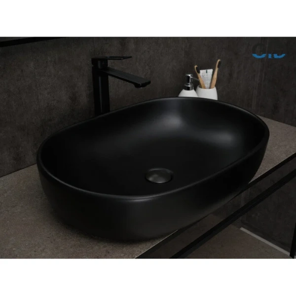 Раковина GID Lago Bm9026a 60 см черная матовая 53369 (детальная фотография), черные