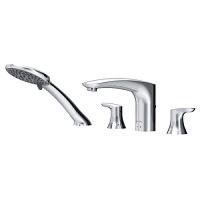 Смеситель для ванны AM.PM Like четырехсекционный хром