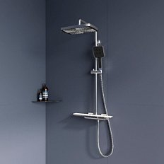 Душевая стойка RGW Shower Panels 51140134 латунь