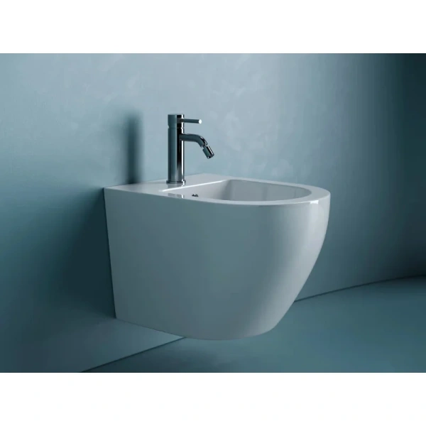 Биде подвесное Ceramica Nova Uno белое CN11002 (детальная фотография)