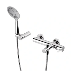 Смеситель для ванны Cezares Leaf хром