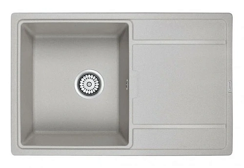 Мойка для кухни Paulmark Flugen 78 см серая - фото 8