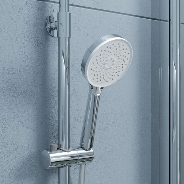 Душевая стойка IDDIS Shelfy SHE латунь (детальная фотография), в наличии