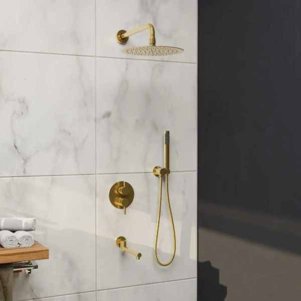 Душевой комплект RGW Shower Panels SP-55G золото 51140855-06 (детальная фотография)