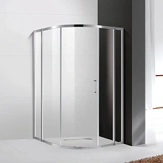 Душевой уголок Cezares Molveno 120х120 см стекло прозрачное профиль хром