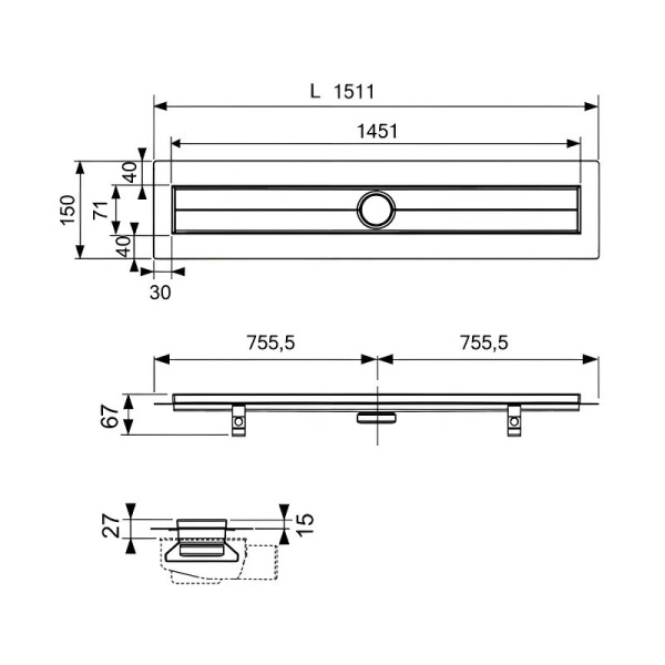 Схема (детальная фотография), стандартные