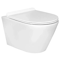 Унитаз подвесной Акватек Альфа безободковый