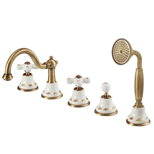 Смеситель для ванны Migliore Provance бронза - фото 2