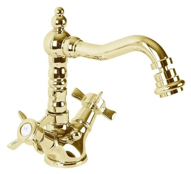 Смеситель для биде Cezares Lord золото 24 карат LORD-BS2-03/24 (детальная фотография)