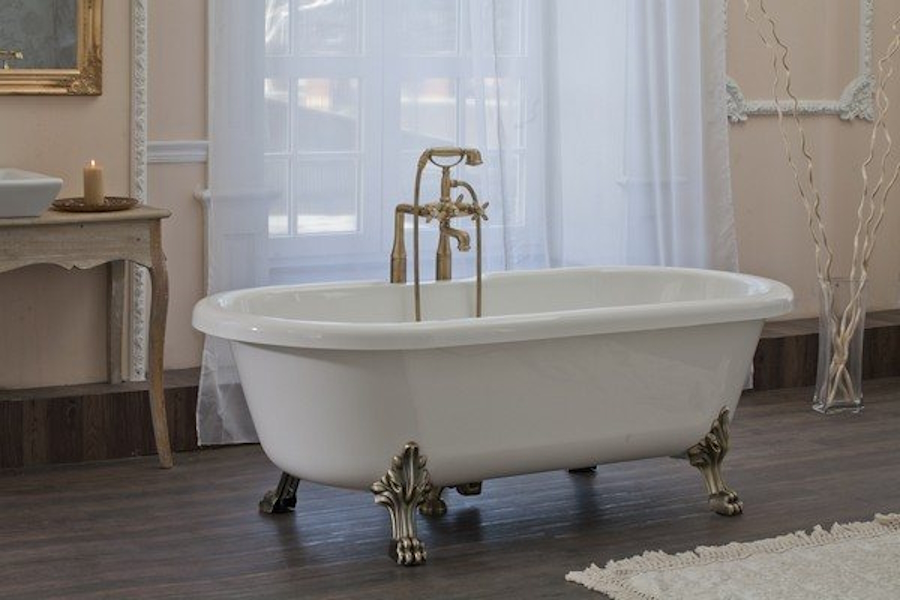 Ванна из литьевого мрамора Romance Collection Sonata (детальная фотография), глубокие