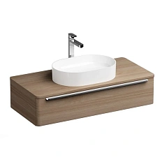 Тумба под раковину подвесная цвет орех Ravak SUD 260.01