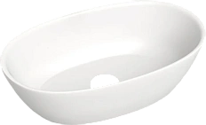 Раковина Salini Sofia 56 см накладная, белый матовый