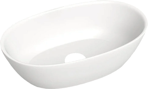 Раковина Salini Sofia 56 см накладная, белый матовый - фото 2
