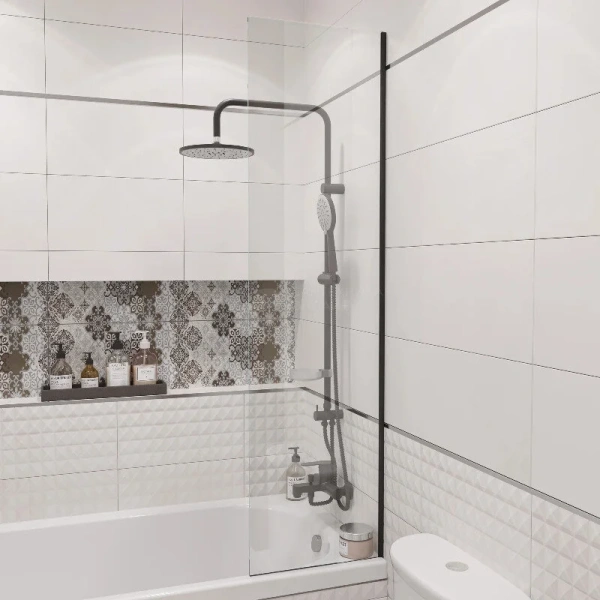 Ванна акриловая Diwo Углич 150 x 70 см, с каркасом, цвет белый, Щ0000055172/Щ0000048581 (детальная фотография), прямоугольные