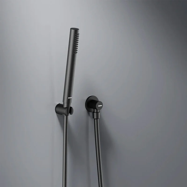 Душевой комплект Damixa Scandinavian Pure черный матовый 936520300 (детальная фотография) index_1
