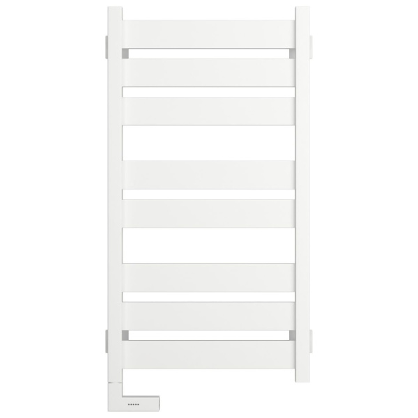 Полотенцесушитель электрический Сунержа Центурион 2.0 40x80 см левый, белый матовый 30-5602-8040 (детальная фотография), современные, hi-tech