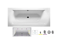 Ванна гидромассажная Riho Lima 160 x 70 см, FLOW