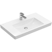 Раковина Villeroy & Boch Subway 2.0 80 см альпийский белый с покрытием CeramicPlus