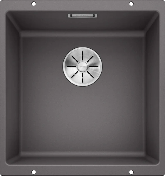 Мойка для кухни Blanco Subline 400-U 43 см темная скала 523423 (детальная фотография)
