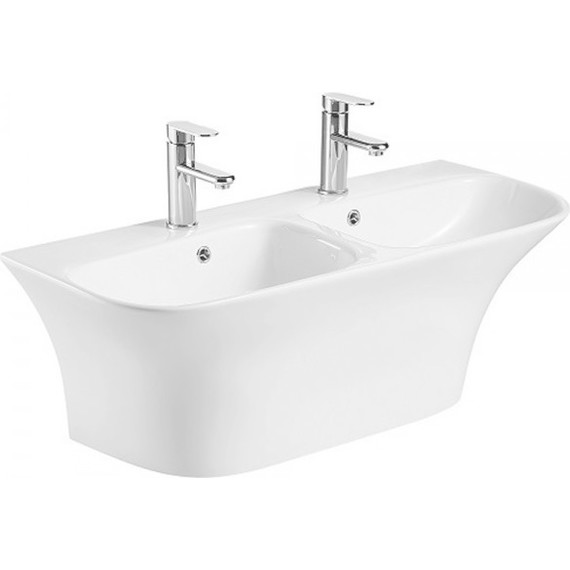 Раковина Ceramalux 100 см двойная G-760 (детальная фотография)