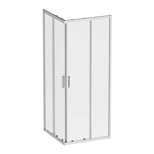 Душевой уголок Am.Pm Gem 80x80 см профиль хром матовый W90G-403-8080-MT (детальная фотография)
